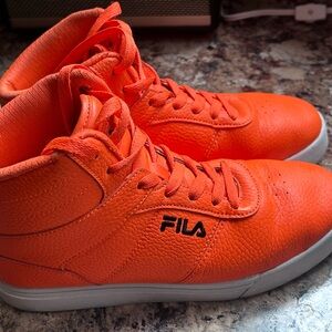 Fila Impress ll Mid Men's Bright Orange Sneakers